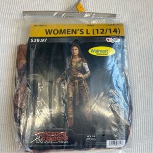 Dungeons & Dragons NWT Holga Costume Women’s Large (12/14)